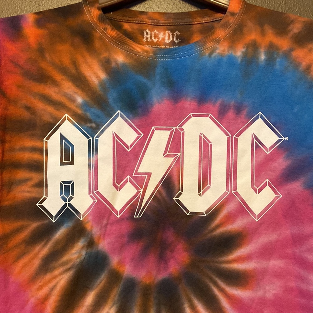 ACDC band t-shirt; size med - Picture 2 of 6